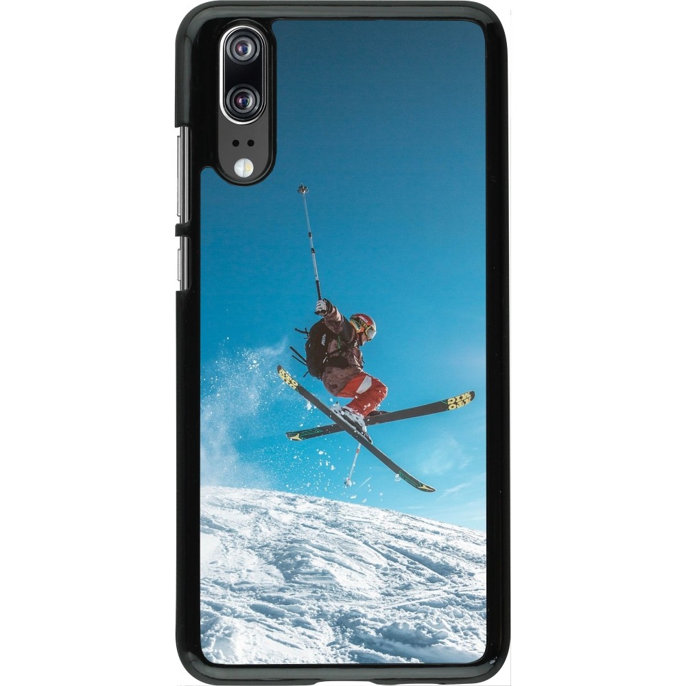 Coque Huawei P20 - Winter 22 Ski Jump