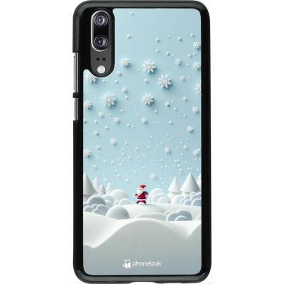 Coque Huawei P20 - Noël 2023 Petit Père Flocon