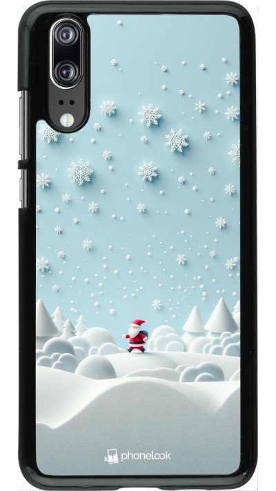 Coque Huawei P20 - Noël 2023 Petit Père Flocon