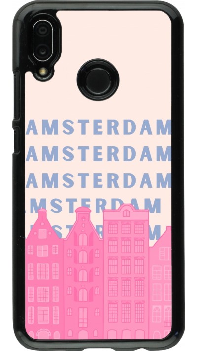 Coque Huawei P20 Lite - Amsterdam Pink Print