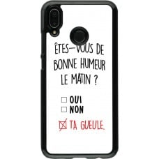 Coque Huawei P20 Lite - Bonne humeur matin