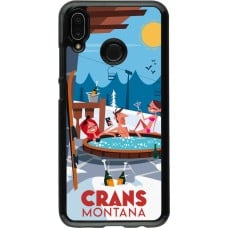 Coque Huawei P20 Lite - Crans-Montana Mountain Jacuzzi