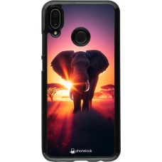 Coque Huawei P20 Lite - Elephant Sunrise Beauty