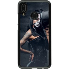 Huawei P20 Lite Case Hülle - Halloween 22 Tattooed Girl