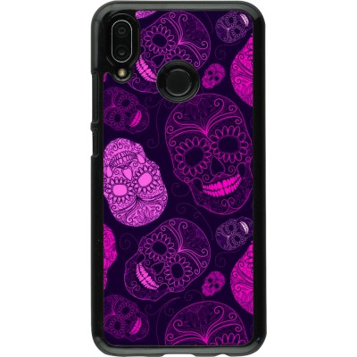 Coque Huawei P20 Lite - Halloween 2023 pink skulls