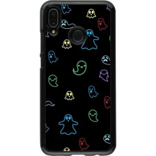 Coque Huawei P20 Lite - Halloween 2024 colorful ghosts