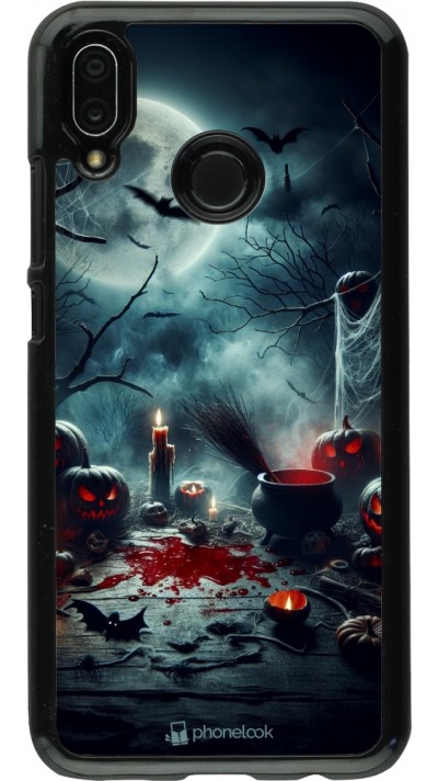 Coque Huawei P20 Lite - Halloween 2024 Dark Moon