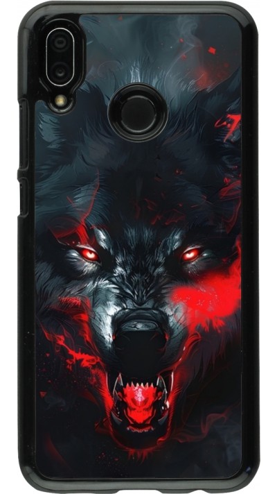 Coque Huawei P20 Lite - Halloween 2024 mad werewolf