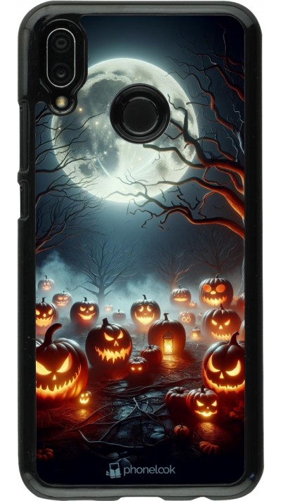 Coque Huawei P20 Lite - Halloween 2024 Many Pumpkins