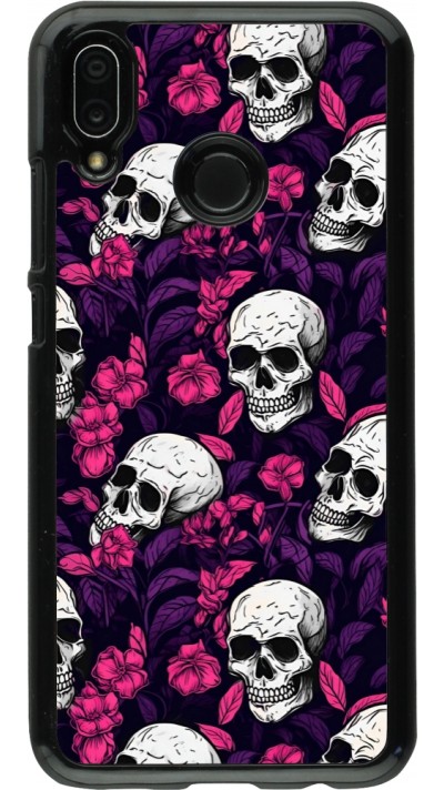 Coque Huawei P20 Lite - Halloween 2024 romantic skulls