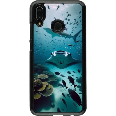 Coque Huawei P20 Lite - Manta Lagon Nettoyage