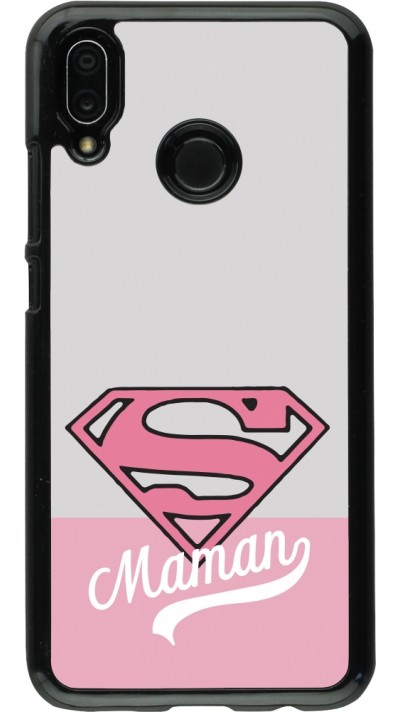 Coque Huawei P20 Lite - Mom 2024 Super hero maman