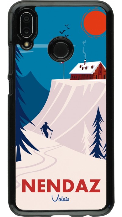 Coque Huawei P20 Lite - Nendaz Cabane Ski