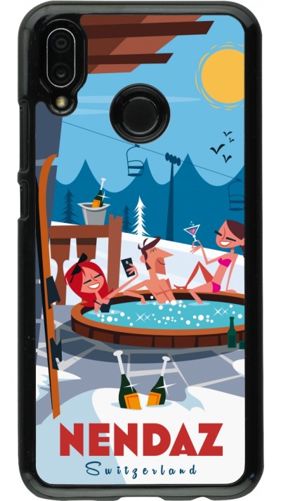 Coque Huawei P20 Lite - Nendaz Mountain Jacuzzi