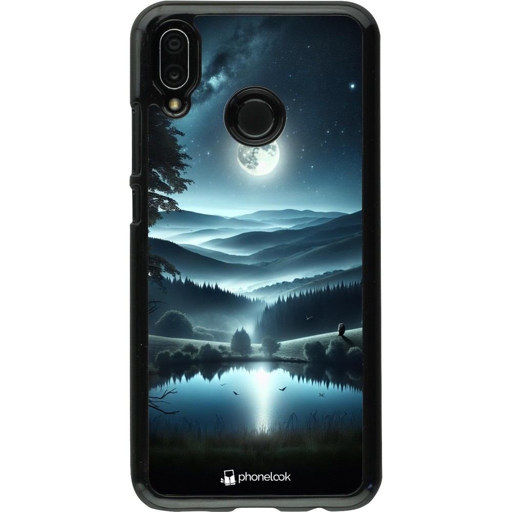 Huawei P20 Lite Case Hülle - Ansicht des Nachthimmels