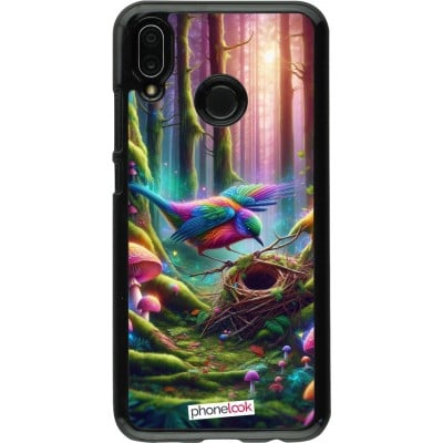 Coque Huawei P20 Lite - Oiseau Nid Forêt