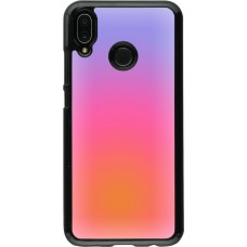 Coque Huawei P20 Lite - Orange Pink Blue Gradient