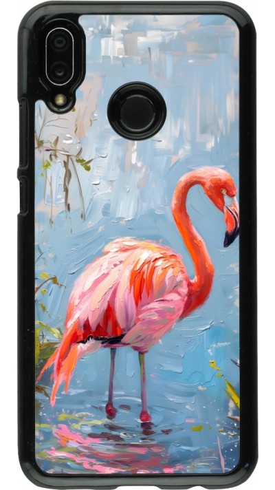 Coque Huawei P20 Lite - Paint Flamingo