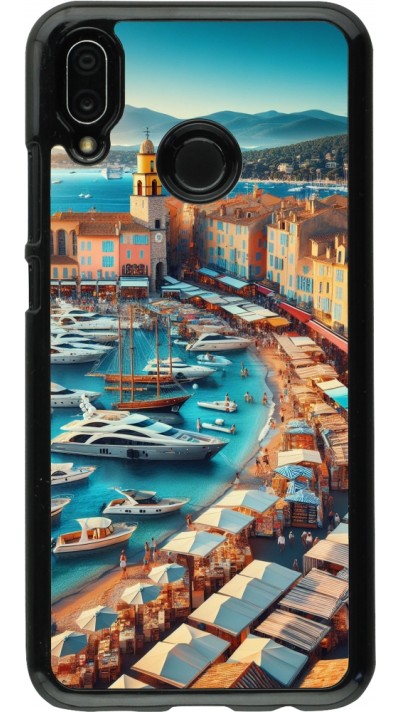 Coque Huawei P20 Lite - Saint-Tropez Beach