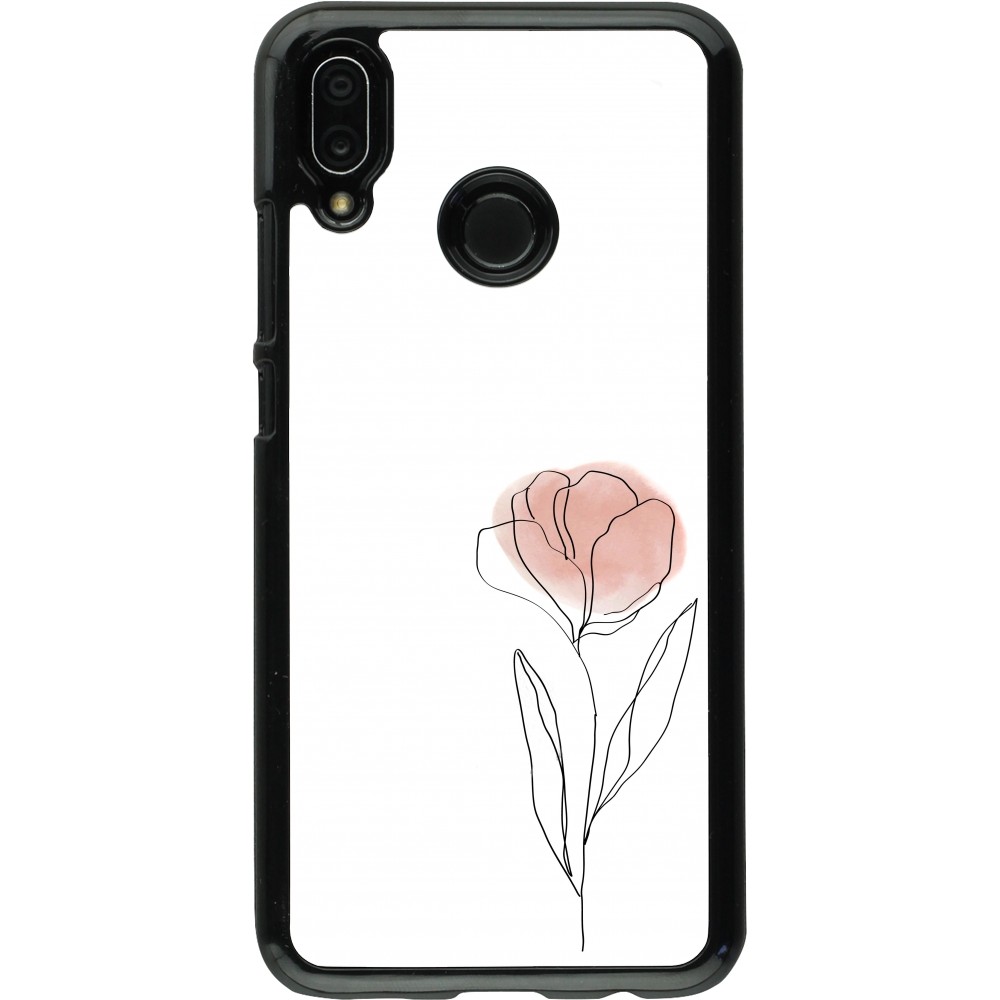 Coque Huawei P20 Lite - Spring 23 minimalist flower