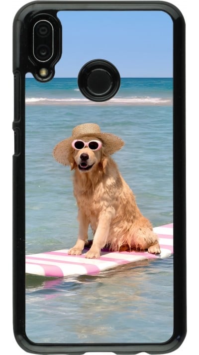 Coque Huawei P20 Lite - Summer Dog on Paddle