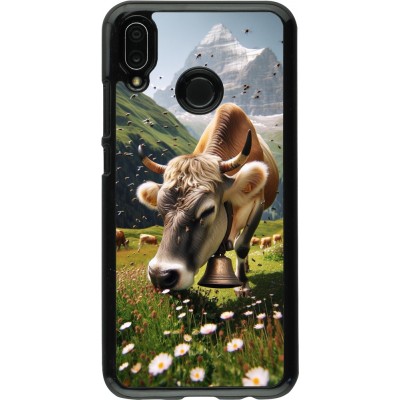 Coque Huawei P20 Lite - Vache montagne Valais