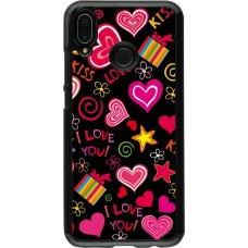 Coque Huawei P20 Lite - Valentine 2023 love symbols