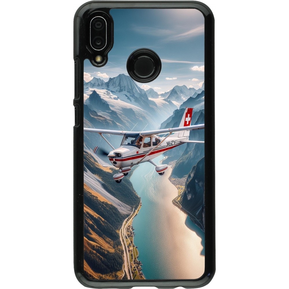 Coque Huawei P20 Lite - Vol Alpin Suisse