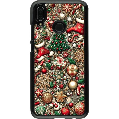 Coque Huawei P20 Lite - Noël 2023 micro pattern