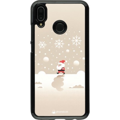 Coque Huawei P20 Lite - Noël 2023 Minimalist Santa