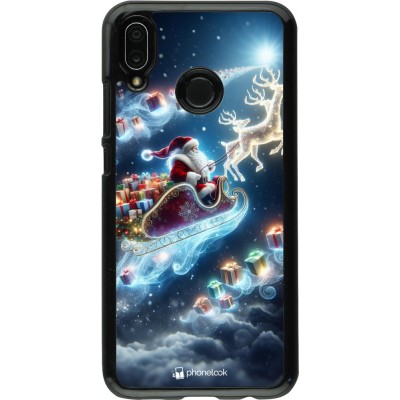 Coque Huawei P20 Lite - Noël 2023 Père Noël enchanté