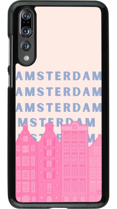 Huawei P20 Pro Case Hülle - Amsterdam Pink Print