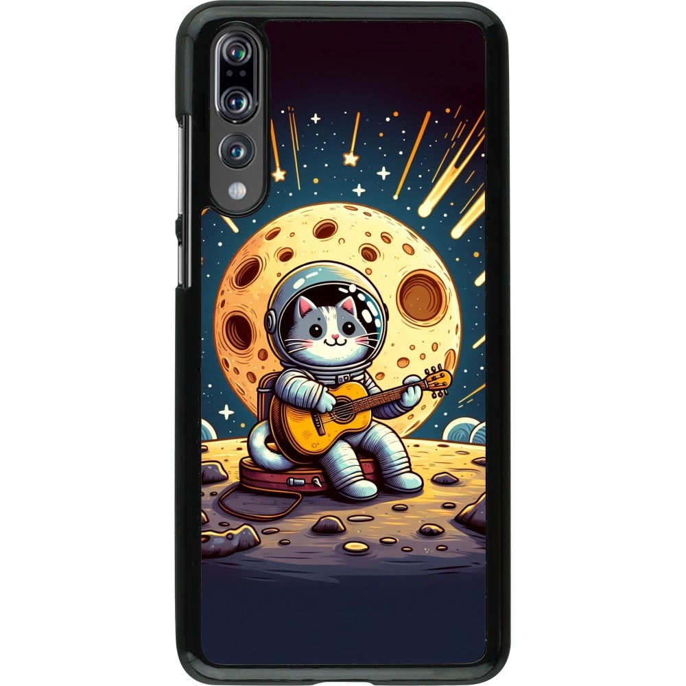 Coque Huawei P20 Pro - AstroCat RockLune