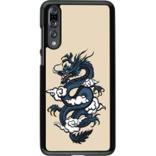 Coque Huawei P20 Pro - Blue Dragon Tattoo