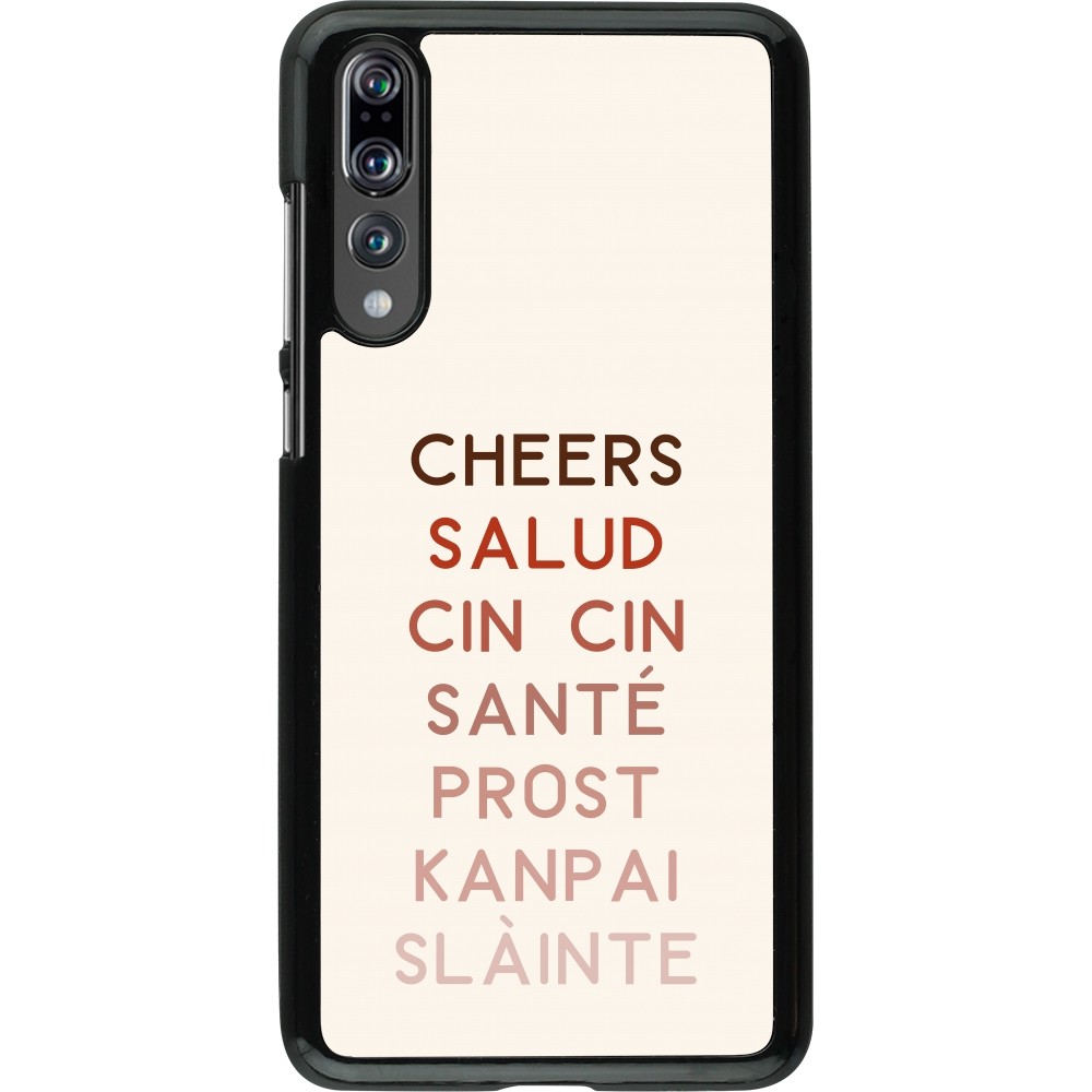 Huawei P20 Pro Case Hülle - Cocktail Cheers Salud