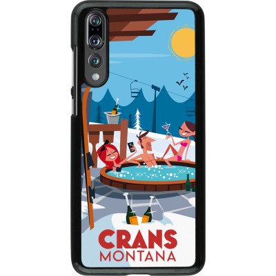 Coque Huawei P20 Pro - Crans-Montana Mountain Jacuzzi