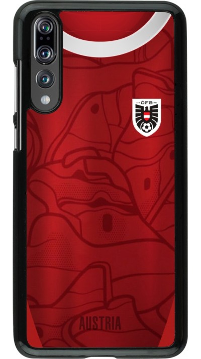 Huawei P20 Pro Case Hülle - Austria personalisierbares Fussballtrikot