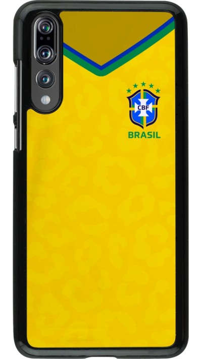 Huawei P20 Pro Case Hülle - Brasilien 2022 personalisierbares Fußballtrikot