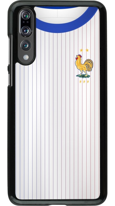 Coque Huawei P20 Pro - Maillot de football France Extérieur personnalisable