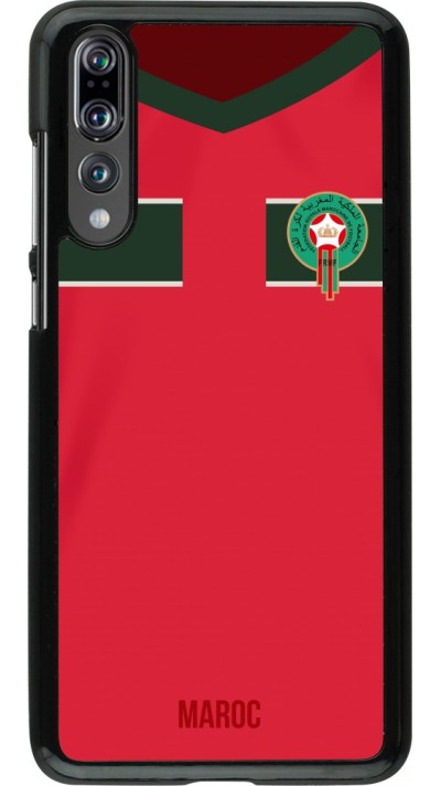 Coque Huawei P20 Pro - Maillot de football Maroc 2022 personnalisable