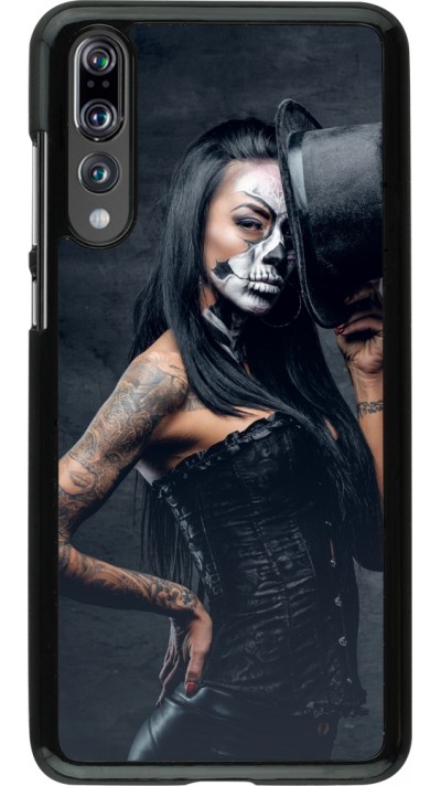 Coque Huawei P20 Pro - Halloween 22 Tattooed Girl