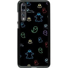 Coque Huawei P20 Pro - Halloween 2024 colorful ghosts