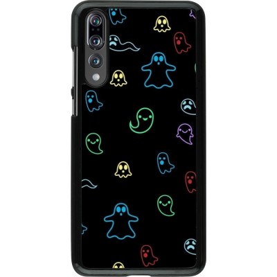 Coque Huawei P20 Pro - Halloween 2024 colorful ghosts