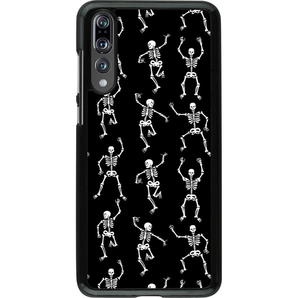 Coque Huawei P20 Pro - Halloween 2024 dancing skeleton