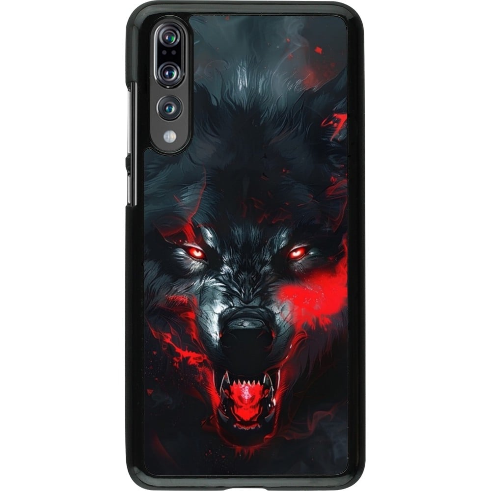 Coque Huawei P20 Pro - Halloween 2024 mad werewolf