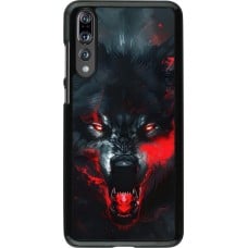 Coque Huawei P20 Pro - Halloween 2024 mad werewolf