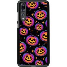 Coque Huawei P20 Pro - Halloween 2024 rainbow pumpkins