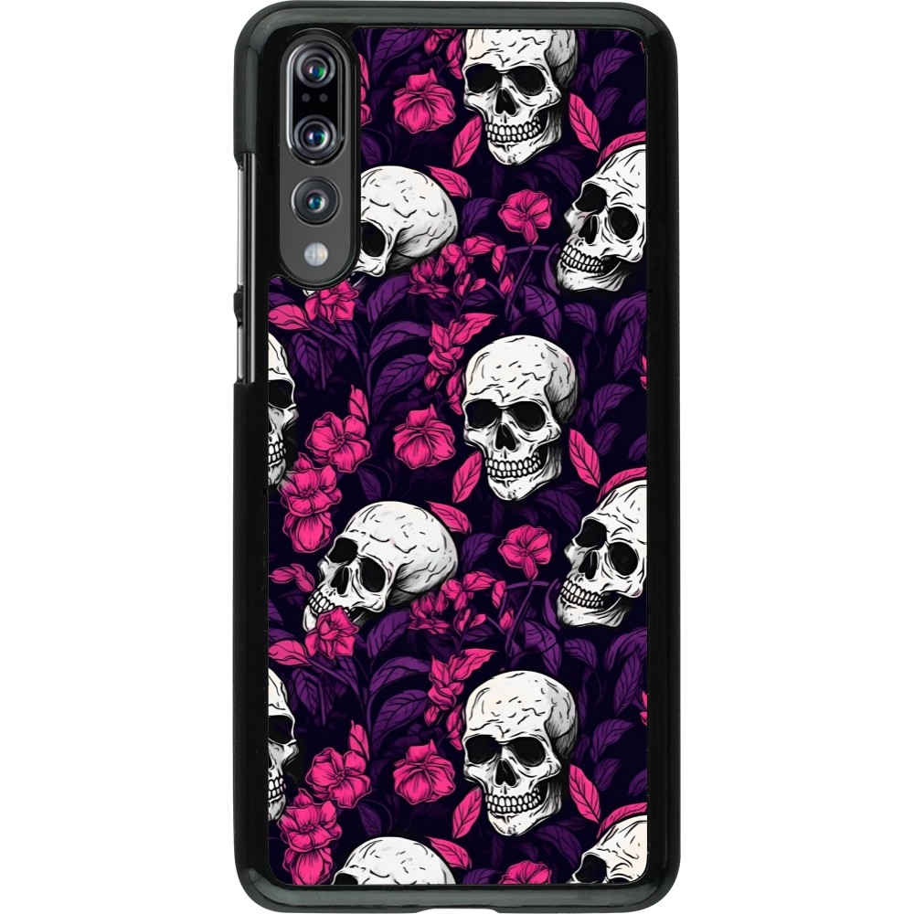 Coque Huawei P20 Pro - Halloween 2024 romantic skulls