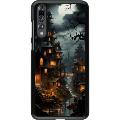 Coque Huawei P20 Pro - Halloween 2024 scary town