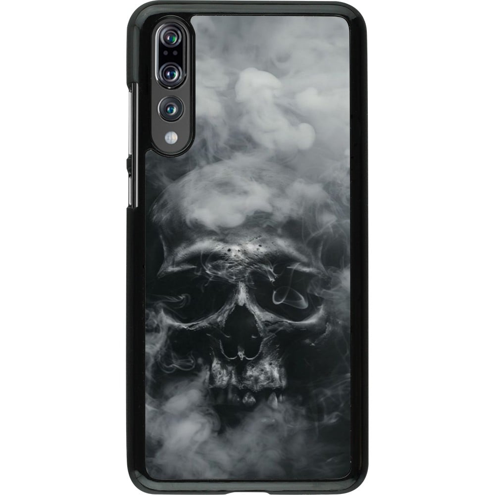 Coque Huawei P20 Pro - Halloween 2024 smoky skull